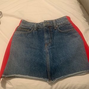 Denim skirt